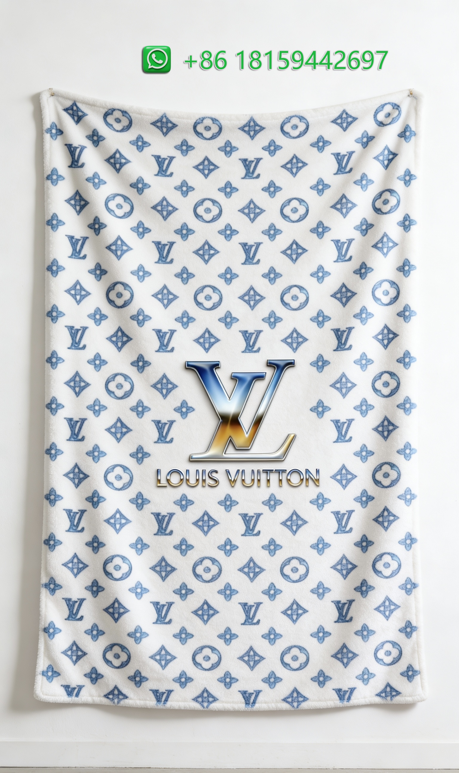 Louis Vuitton Throw Blankets